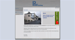 Desktop Screenshot of pieterspoedercoating.be